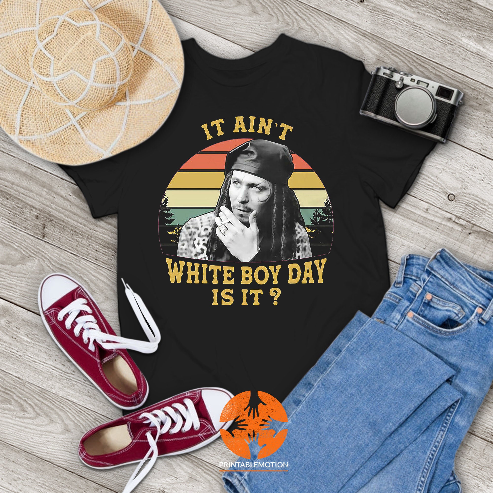 Discover It Ain't White Boy Day Is It Vintage T-Shirt, Drexl Spivey Shirt