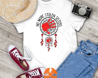 Koniec z kradzieżą sióstr, zaginięć i morderstw rdzennych kobiet. Koszulka MMIW w stylu vintage, koszulka MMIW, koszulka prezentowa dla Ciebie i Twojej rodziny.