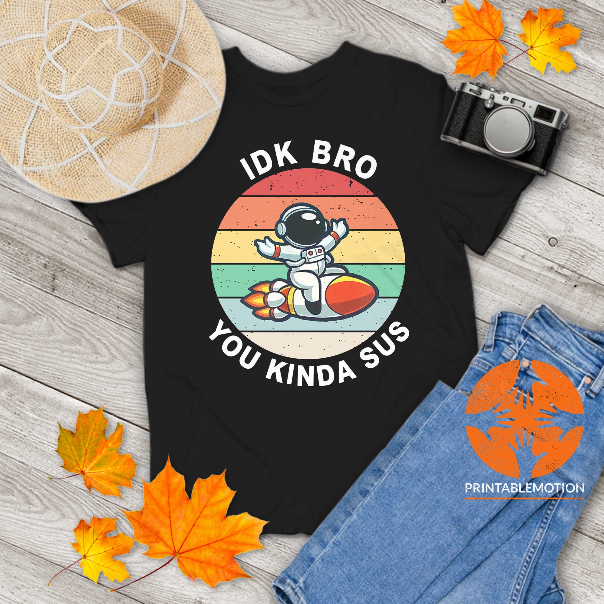 IDK Bro You Kinda Sus Funny Costume Game Meme' Sticker | Spreadshirt