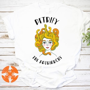 Pietrificare il regalo femminista del patriarcato per le donne T-shirt vintage, la camicia del patriarcato, camicia femminista, per camicia femminista