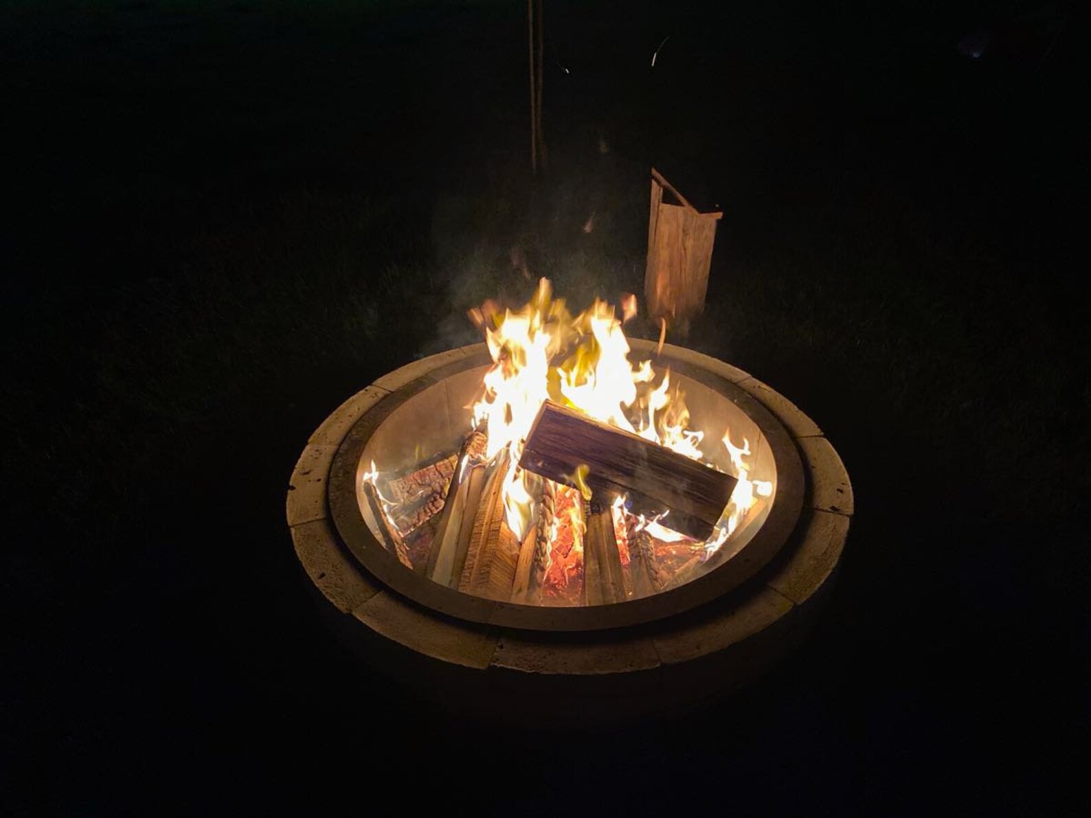 Fire Pit Cast Iron Fire Pit Ring for Garden 95cm Large Etsy