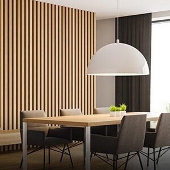 Plumbing Slat Wall Wall Cladding Made of MDF Decorative Panels Etsy UK