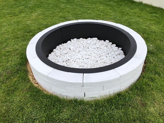 Complete Fireplace Fire Pit Fireplace Diy Fire Ring Fire Etsy