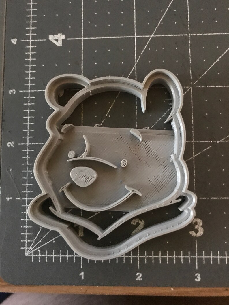 Pooh Bear half Cookie Opening large release sale Cutter