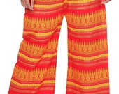 Kurti Studio Women 39 s Premium Cotton Gold Print Palazzo