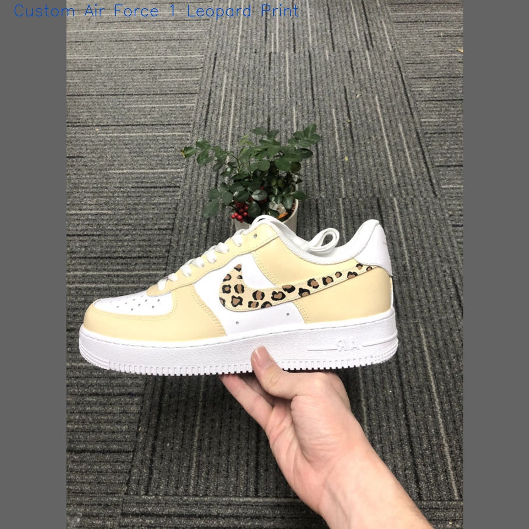 custom air force 1 leopard