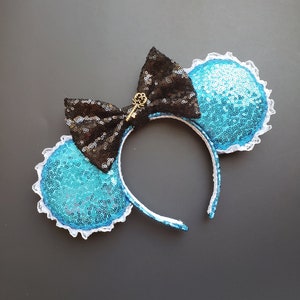 Alice in Wonderland inspired mickey ears