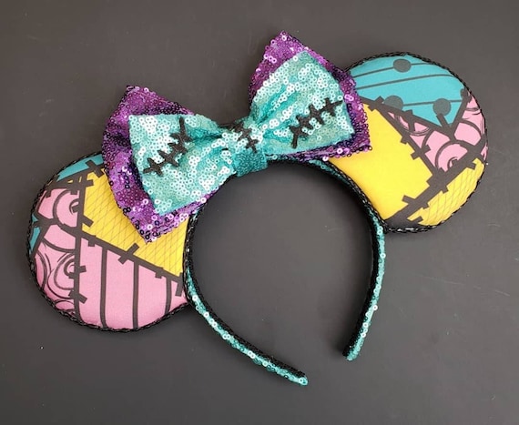 Sally Inspired Mickey Ears/ Nightmare Before Christmas  display picture 2