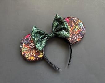 Mandalorianisch inspirierte Mickey Ohren/Star Wars inspirierte Mickey Ohren
