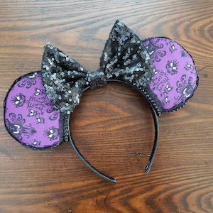 haunted mansion inspired mickey ears
