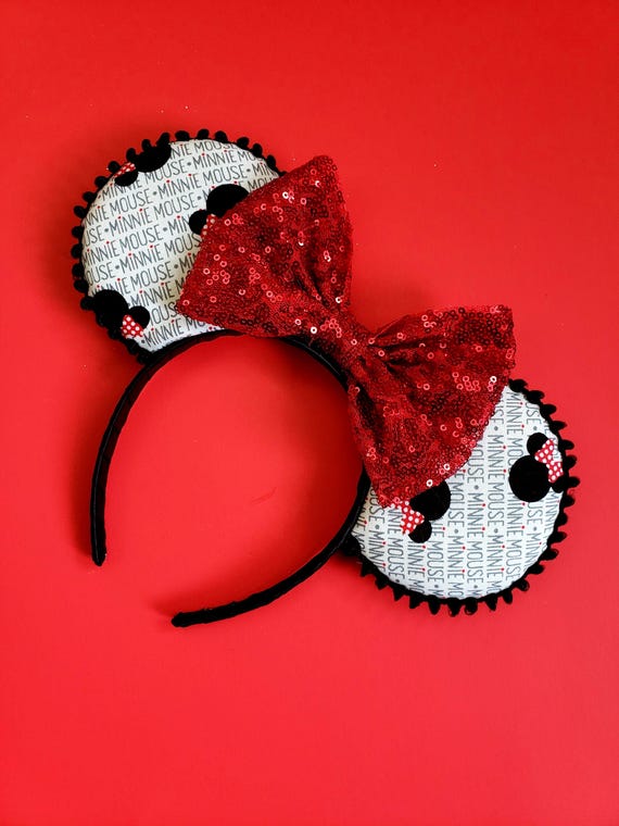 Minnie Mouse Inspired Ears/rock the Dots Inspired Mickey  display picture 1