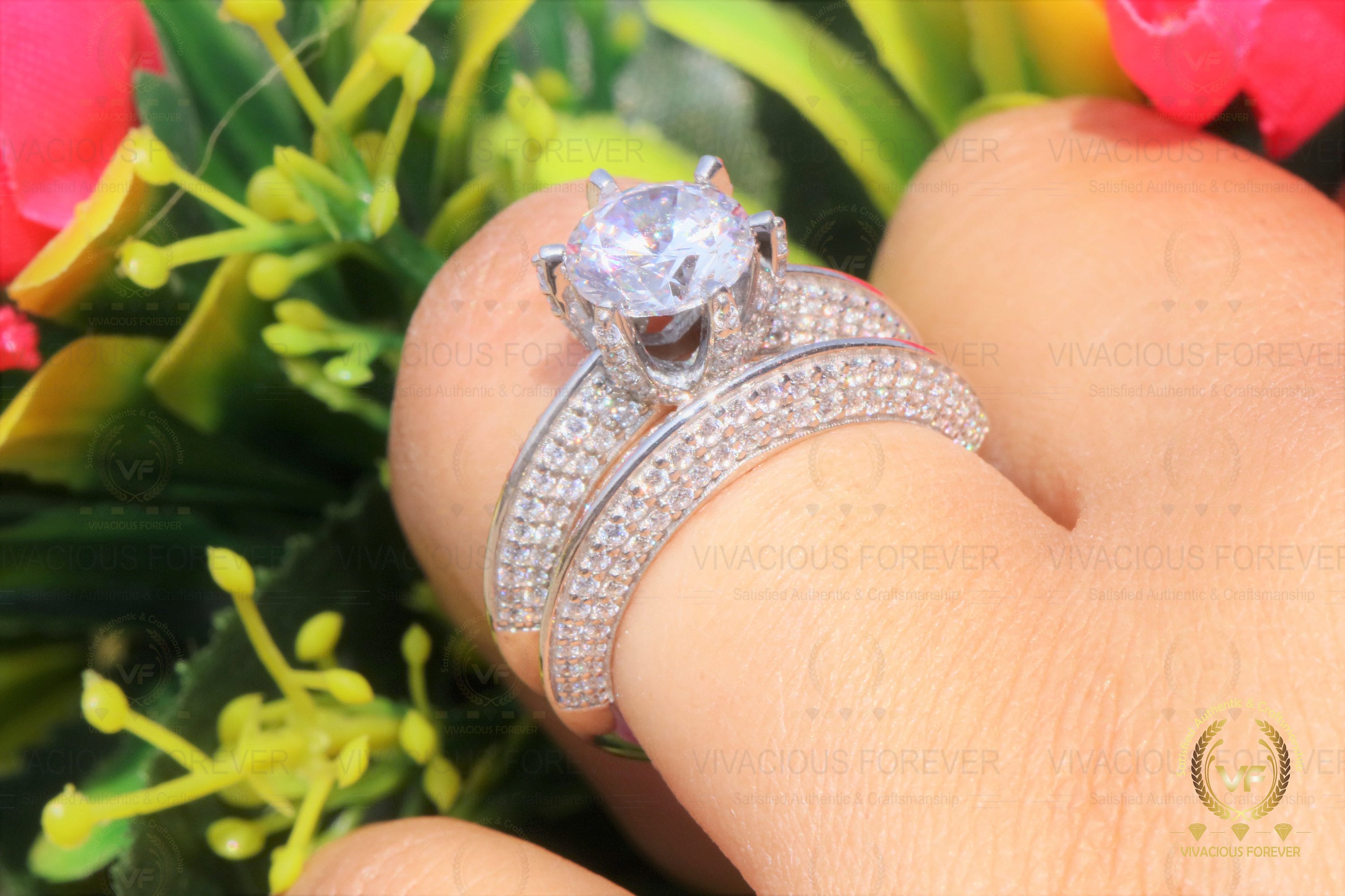【as if calie】24FW CALIE SMILE RING Infinity Symbol Ring 1/8 ct tw Diamonds Sterling Silver | Kay