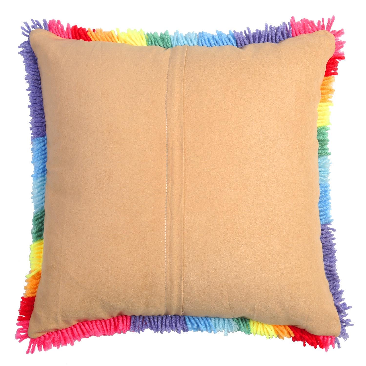 PATIKIL Latch Hook Pillow Kit For Beginners - 20x20 Inch DIY Craft Home Decoration - View #10
