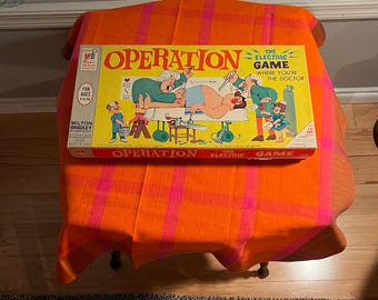 Vintage 1965 Operation Game by Milton Bradley USA