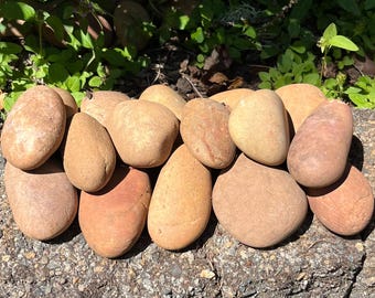 Bags of 16, Natural Smooth River Rocks for Painting, Aquariums, Terrariums +++ Take Your Pick!