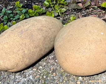 Bags of 2, Natural Smooth River Rocks for Painting, Aquariums, Terrariums +++ Take Your Pick!