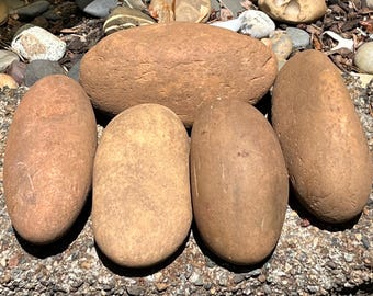 Bags of 5, Natural Smooth River Rocks for Painting, Aquariums, Terrariums +++ Take Your Pick!