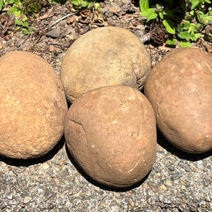 Bags of 4, Natural Smooth River Rocks for Painting, Aquariums, Terrariums +++ Take Your Pick!
