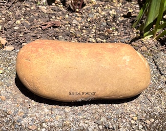 One Big Rock - Each Weighs 5-10lbs Natural Smooth River Rocks for Painting, Aquariums, Terrariums +++ Take Your Pick