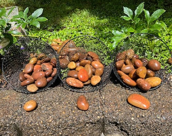 Smooth River Rocks, 10lb Bags, 3-4oz, 4-5oz, 5-6oz Stones, 2-4” Size, Take Your Pick! Great for Painting, Rock Art, Aquariums + More