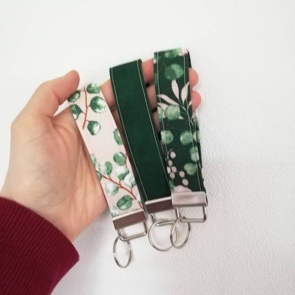 Keychain Fabric, Schlüsselanhänger, schlüsselband aus Stoff, Brautjungferngeschenk