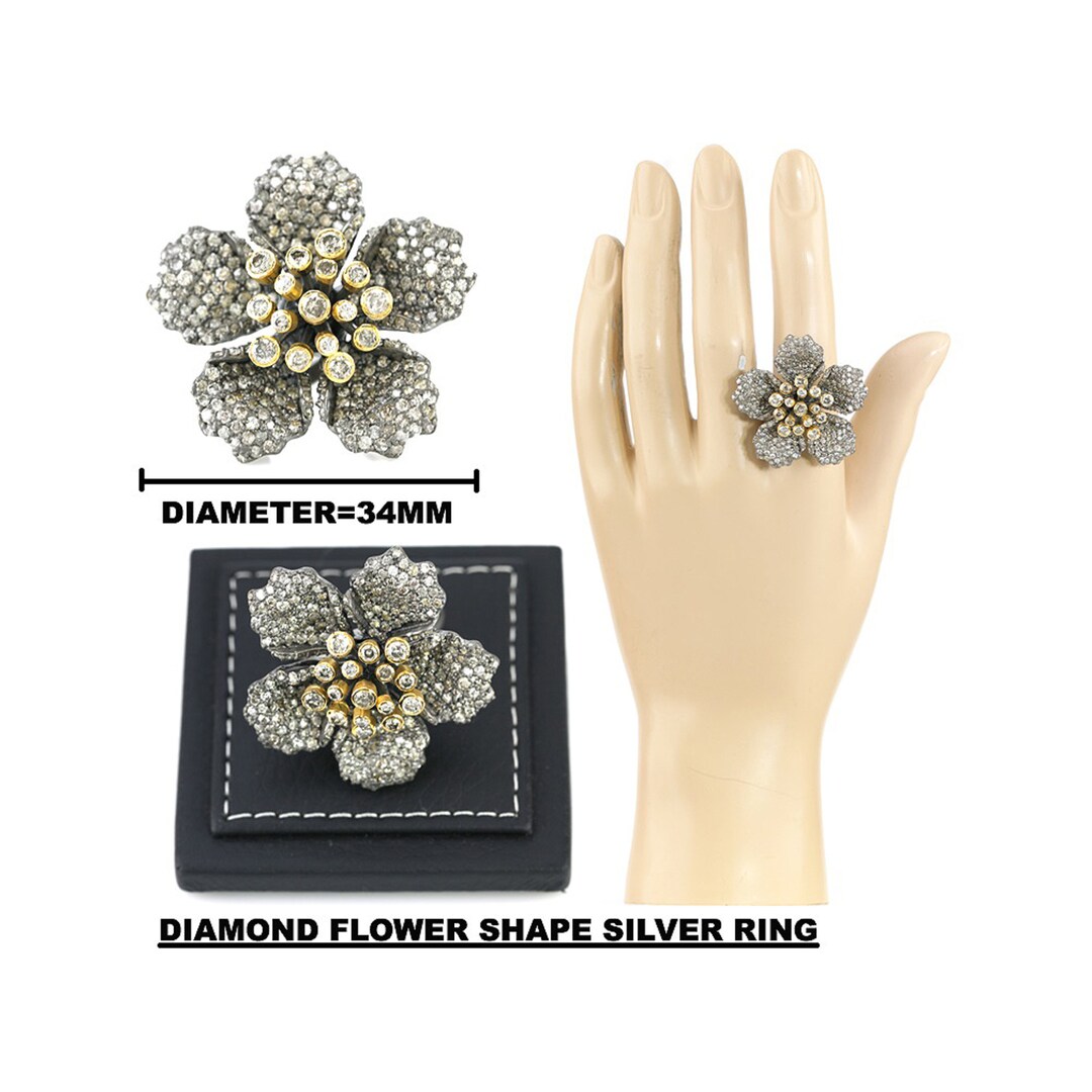 Anello Micro Floret | Anello Sottile Fiore | Gioielli Artigianali