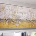 Giovanni reviewed Gold Leaf painting Gold Abstract art Modern landscape Painting on Canvas Metallic Gold Flowers Painting Gold Texture Art White Gold Painting