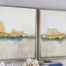 Kacey Randall reviewed Set Of 2 Large Abstract Painting On Canvas Gold Painting Golden Abstract Painting Contemporary Art Wall Painting For Living Room Home Decor