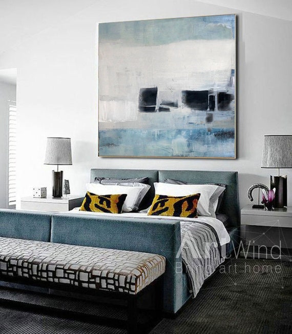 Blue and black room decor deals