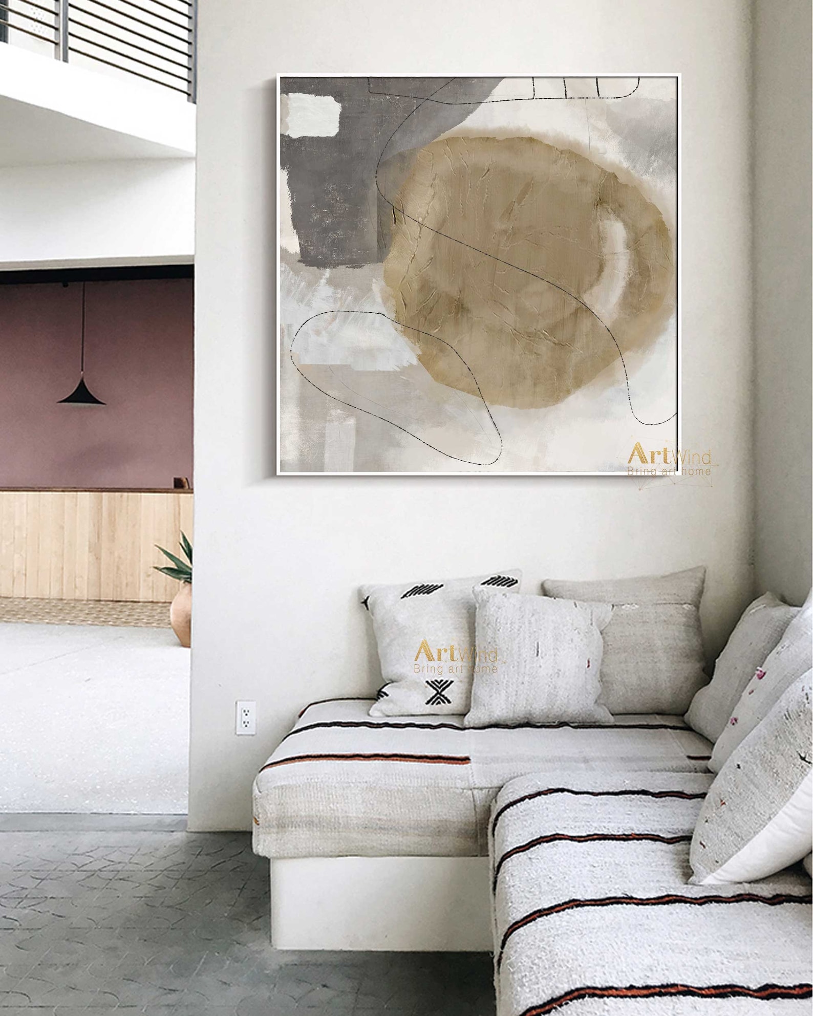 Original Abstract Painting Minimalist Abstract Canvas Art - Etsy