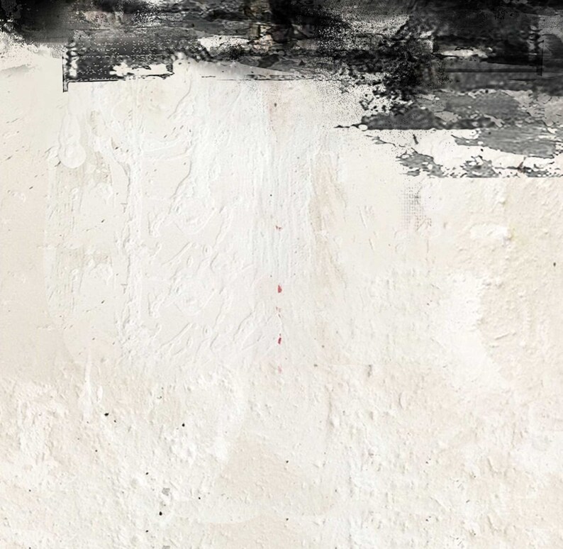 Black and Beige Abstract Art Ink Painting Beige painting Etsy