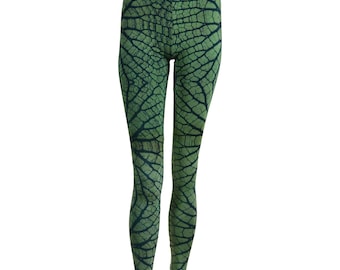 Leggings - Batik - Aridity - groen-giftig groen