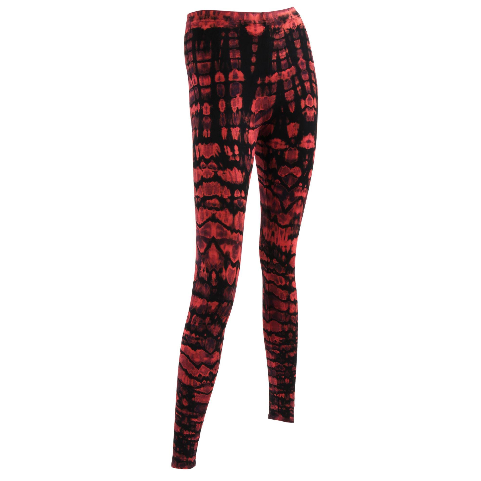 Leggings - Batik - Cortex - preto - vermelho-bordô