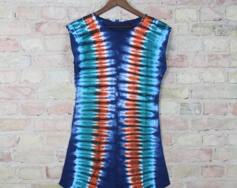 Batikjurk - één maat - met mouwen - model 03