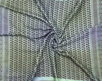 Pali cloth tie dye batik colorful black 2 Kufiya PLO cloth