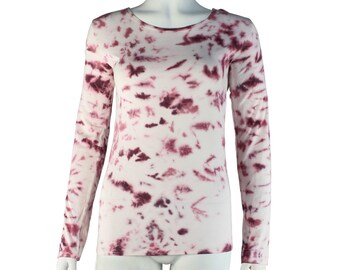 Longsleeve - batik - tie-dye - allover