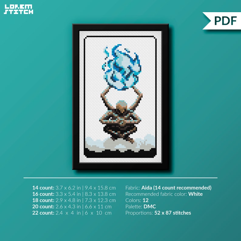 Sekiro lamp Cross stitch pattern instant download PDF Dark Souls sculptor/'s idol bonfire Videogame Bloodborne