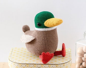 Duca the Mallard Duck | Amigurumi Crochet PDF pattern [digital item]