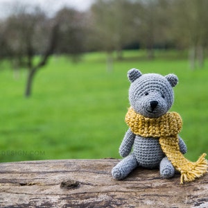 Classic Teddy Bear | amigurumi crochet pattern suitable for beginners
