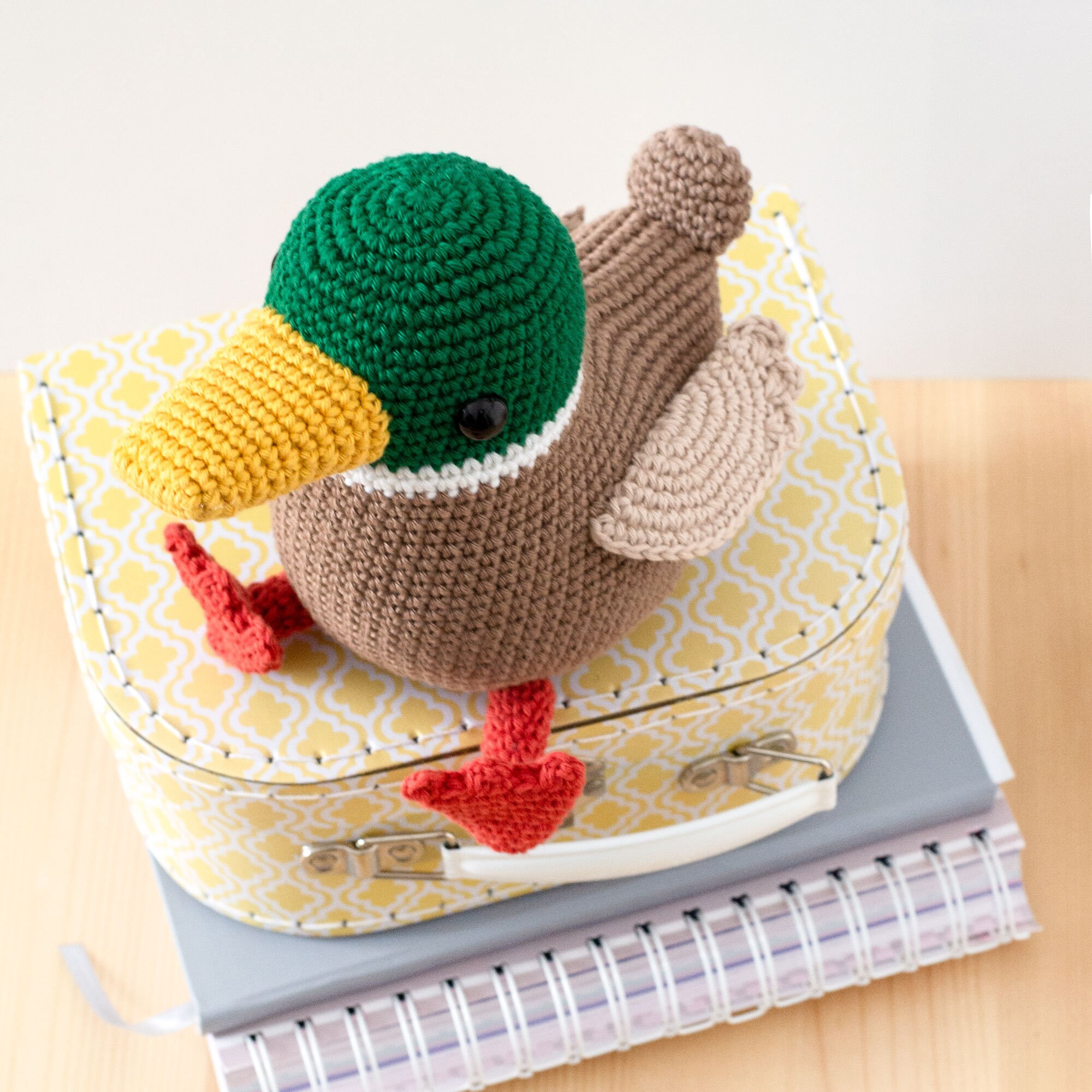 Duca the Mallard Duck Amigurumi Crochet PDF Pattern digital | Etsy