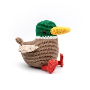 Duca the Mallard Duck | Amigurumi Crochet PDF pattern [digital item]
