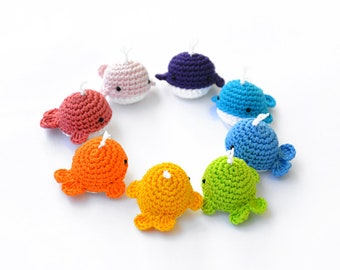 Little Whale | Amigurumi PDF pattern | crochet rainbow