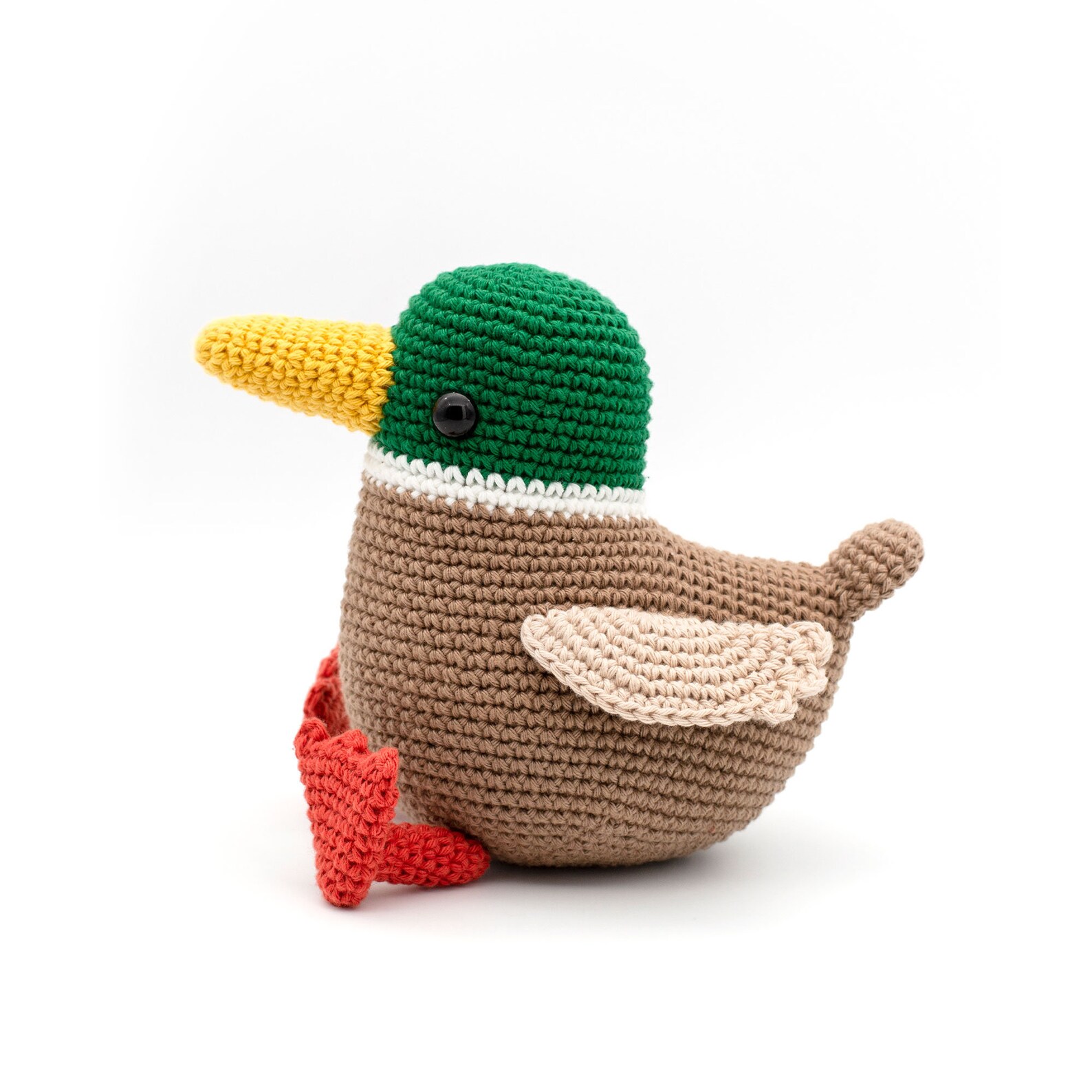 Duca the Mallard Duck Amigurumi Crochet PDF Pattern digital - Etsy