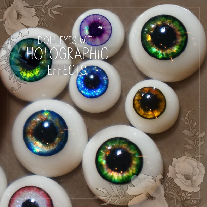 BJD Doll Eye Custom Order 12mm-22mm