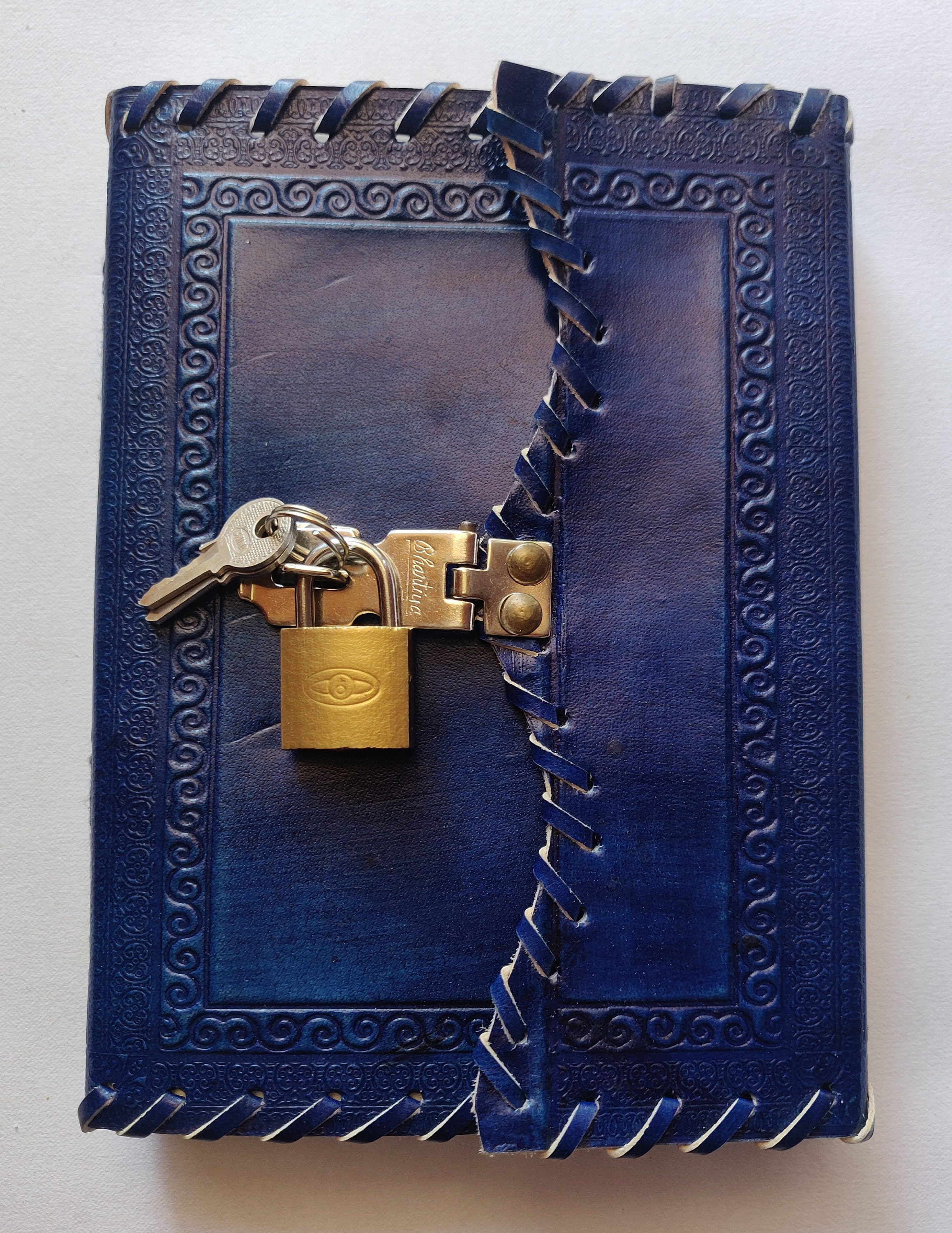 Handmade Leather Journal Diary with Lock for men and women Etsy