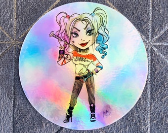 Sassy Girl - Holographic Sticker