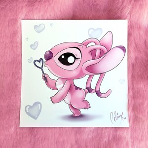 Angel amoureuse - Effet pailleté
