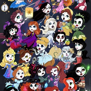 SPOOKY Girls - carte de voeux