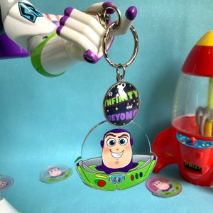 Buzz head - Acrylic Keychain (Customize it!)
