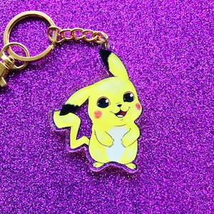 0€01 sur Porte-clés Animation Pokémon Pikachu 6 cm - Porte clef - Achat &  prix